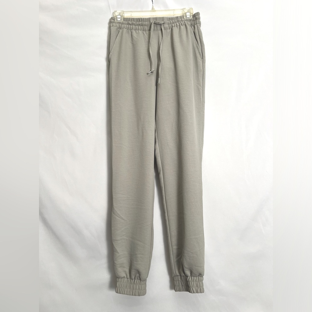 H&m linen textured Jogger style trousers